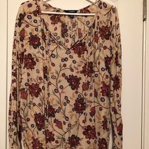 Chaps boho blouse